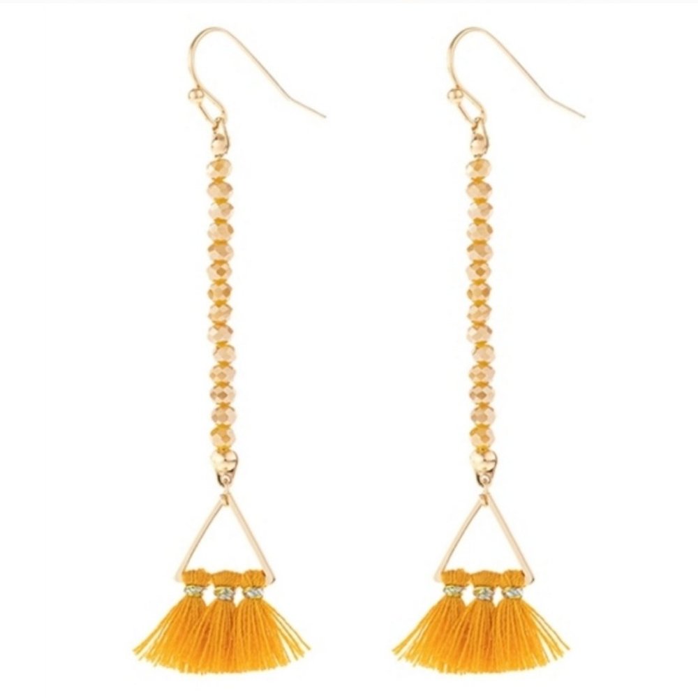 36282 Rondelle Bead Earrings - Picture 2 of 4
